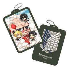 Attack on Titan Shaker Acrylic Keychain Kawaii Attack! 6430063313115