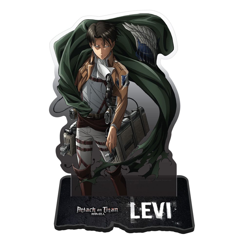 Attack on Titan Acryl Figure Levi Battle-Ready 18 cm          6430063313122