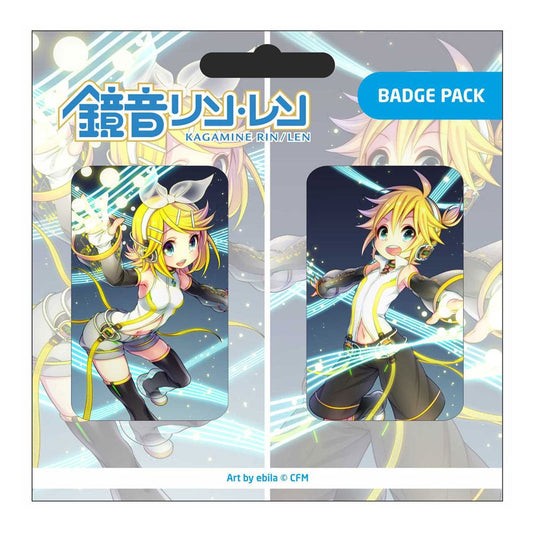 Hatsune Miku Pin Badges 2-Pack Set C 6430063311173