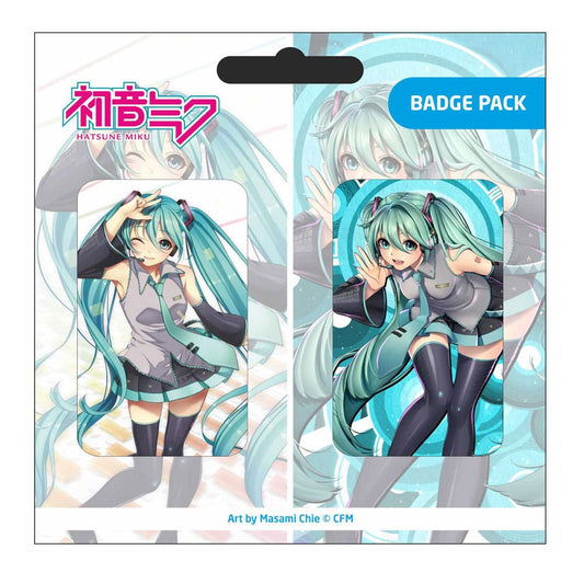 Hatsune Miku Pin Badges 2-Pack Set D 6430063311180