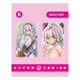 Super Sonico Pin Badges 2-Pack Set B 6430063311388