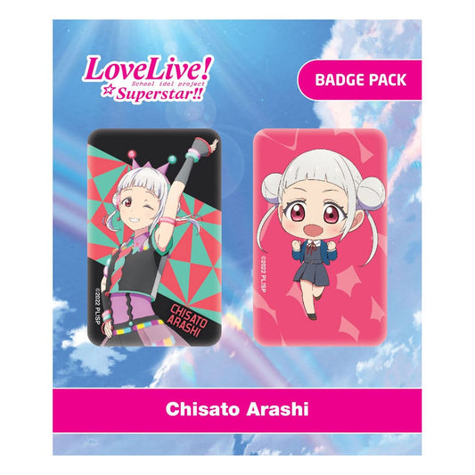 Love Live! Pin Badges 2-Pack Chisato Arashi 6430063311661