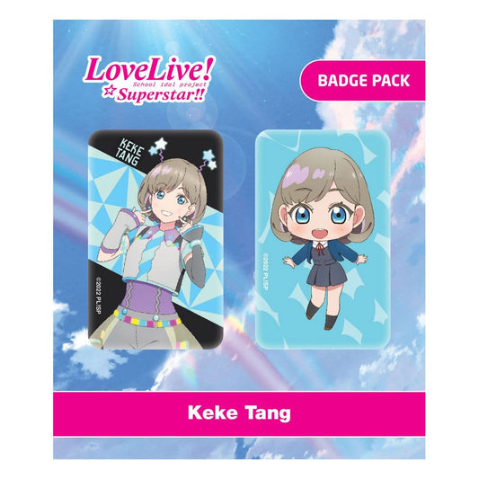 Love Live! Pin Badges 2-Pack Keke Tang 6430063311678