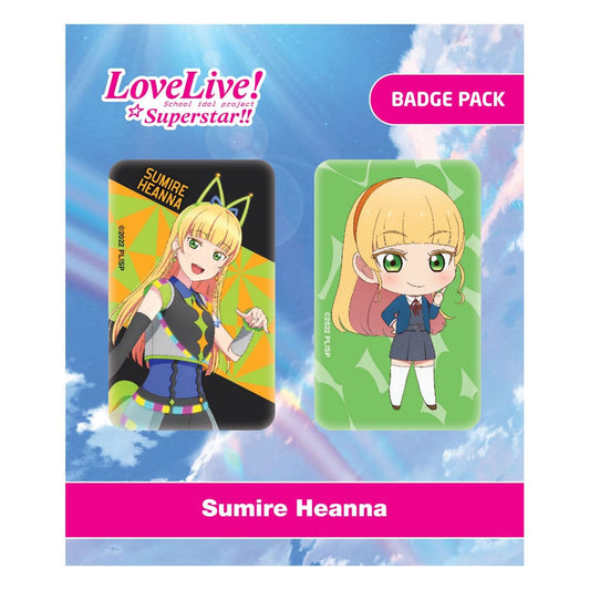 Love Live! Pin Badges 2-Pack Sumire Heanna 6430063311685