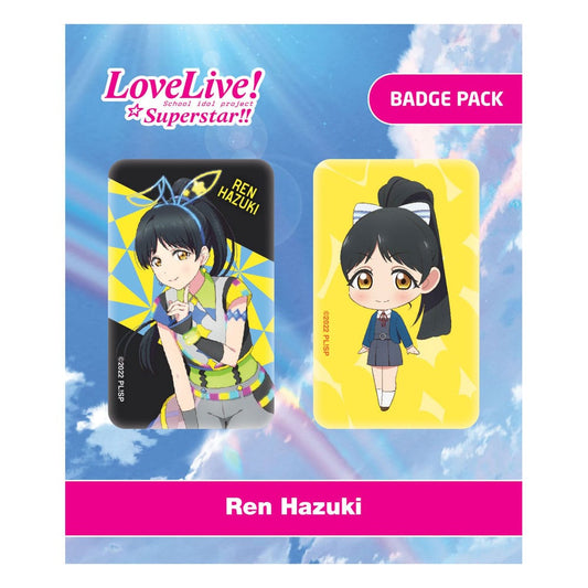 Love Live! Pin Badges 2-Pack Ren Hazuki 6430063311692