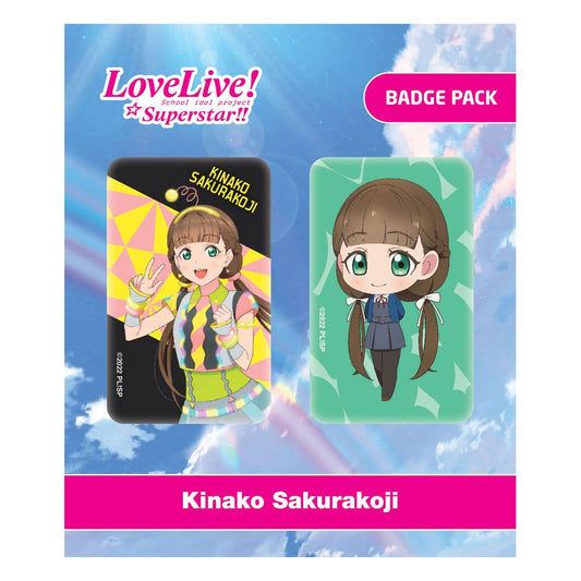 Love Live! Pin Badges 2-Pack Kinako Sakurakoji 6430063311708