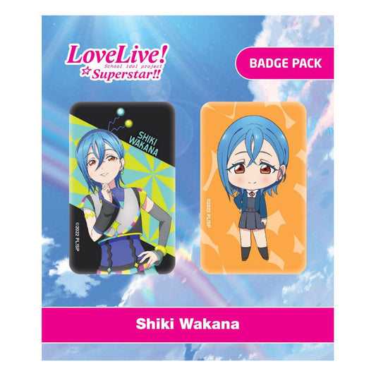 Love Live! Pin Badges 2-Pack Shiki Wakana 6430063311722