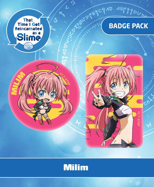 That Time I Got Reincarnated as a Slime Pin Badges 2-Pack Milim 6430063311838