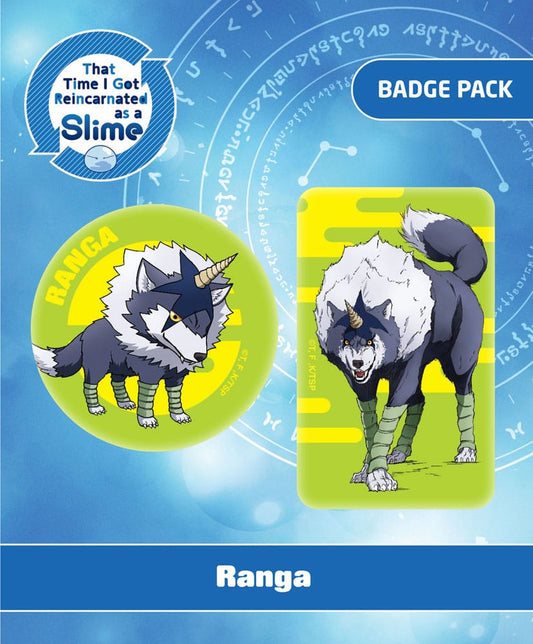 That Time I Got Reincarnated as a Slime Pin Badges 2-Pack Ranga 6430063311845