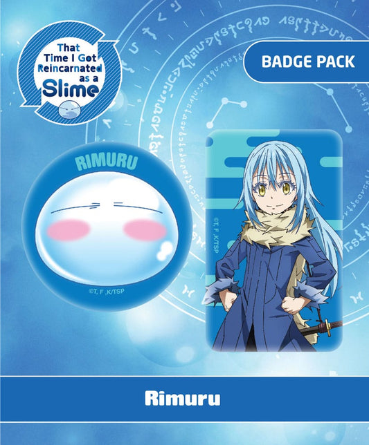 That Time I Got Reincarnated as a Slime Pin Badges 2-Pack Rimuru 6430063311852
