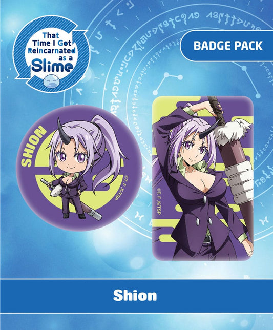 That Time I Got Reincarnated as a Slime Pin Badges 2-Pack Shion 6430063311869