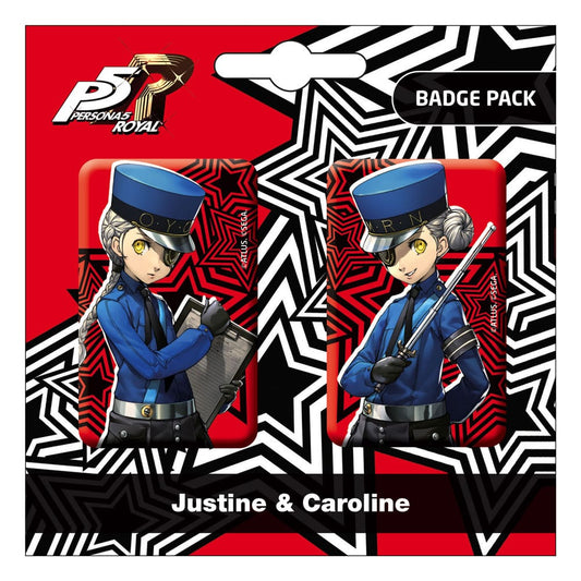 Persona 5 Royal Pin Badges 2-Pack Justine & C 6430063312187