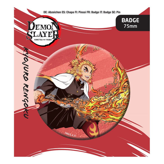 Demon Slayer: Kimetsu no Yaiba Pin Badge Kyojuro Rengoku 6430063312453