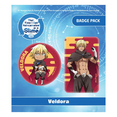 That Time I Got Reincarnated as a Slime Pin Badges 2-Pack Veldora Human Form  6430063311142