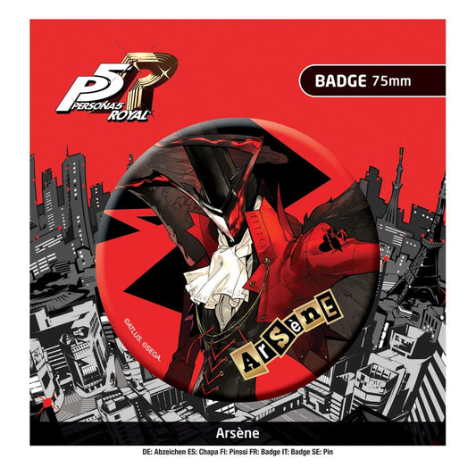 Persona 5 Royal Pin Badge Arséne 6430063312958