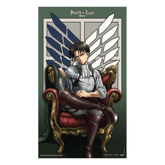 Attack on Titan Fabric Poster Levi 70 x 120 cm 6430063311081