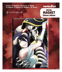 Overlord Fridge Magnet Albedo & Ainz 6430063313634
