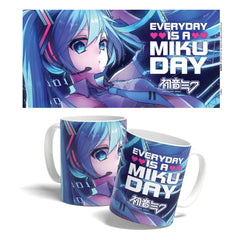 Hatsune Miku Mug Everyday is a Miku Day 325 ml     6430063313245