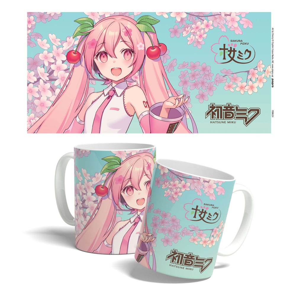 Hatsune Miku Mug Sakura Miku Cherry Blossom 325 ml     6430063313252