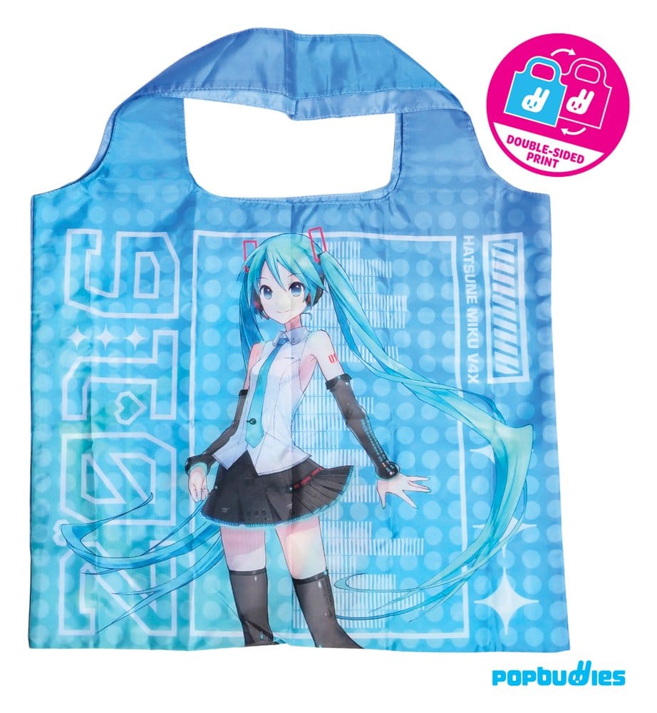 Hatsune Miku V4X Foldable Shopping Tote Bag XL 6430063313658