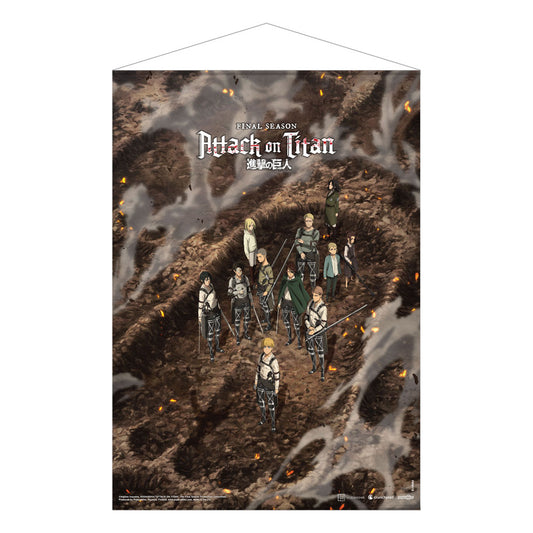 Attack on Titan: The Final Season Wallscroll Following the Rumbling 50 x 70 cm 6430063310978