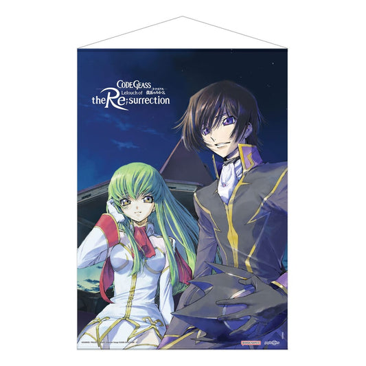 Code Geass Lelouch of the Re:surrection Wallscroll Lelouch and C.C. 50 x 70 cm 6430063312026