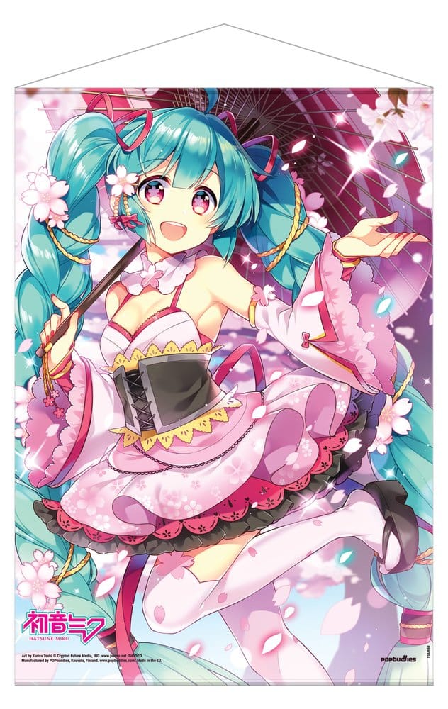 Hatsune Miku Wallscroll Hanami 50 x 70 cm 6430063313801
