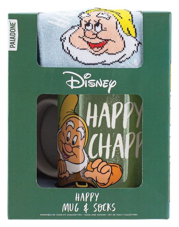 Disney Mug & Socks Set Snow White Happy 5055964792442
