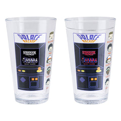 Stranger Things Drinking glass with thermo effect Arcade 400 ml 5055964793593