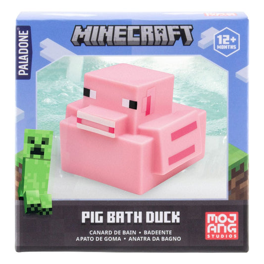Minecraft Bath Duck Pig 6 cm 5055964797959