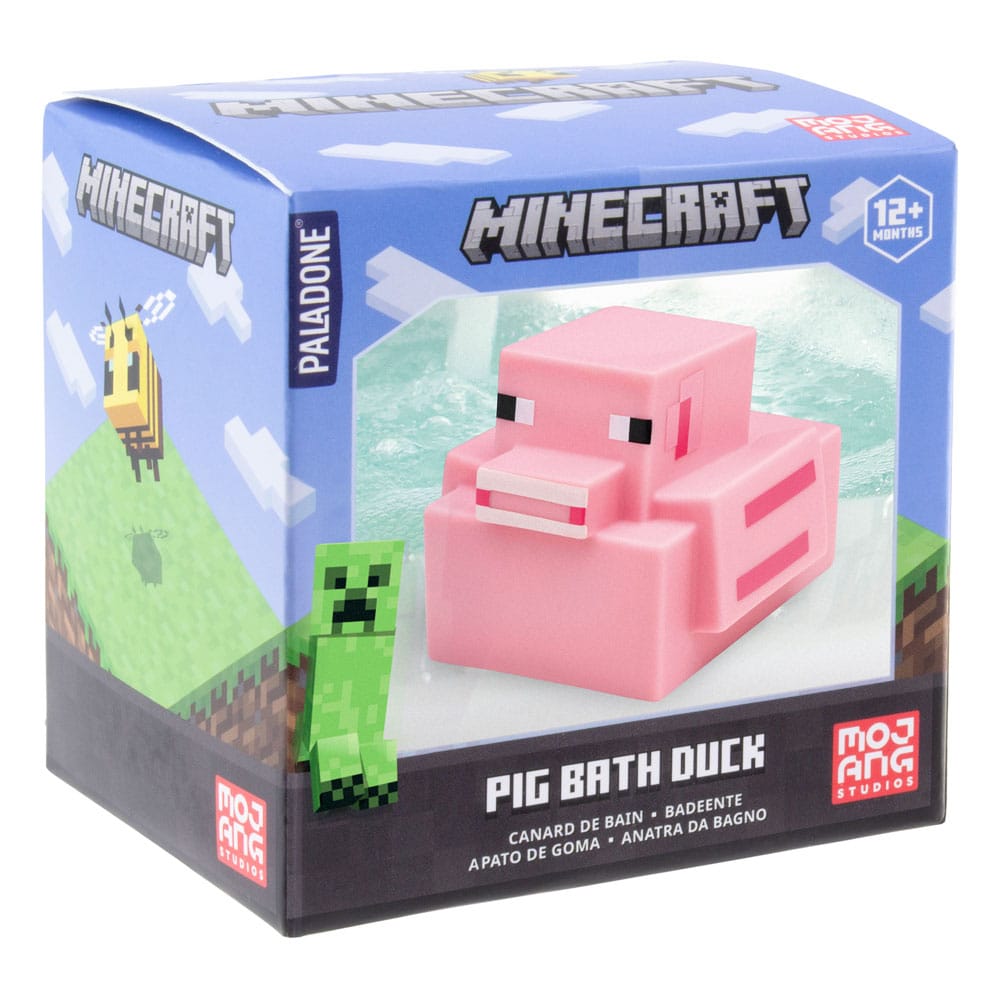 Minecraft Bath Duck Pig 6 cm 5055964797959