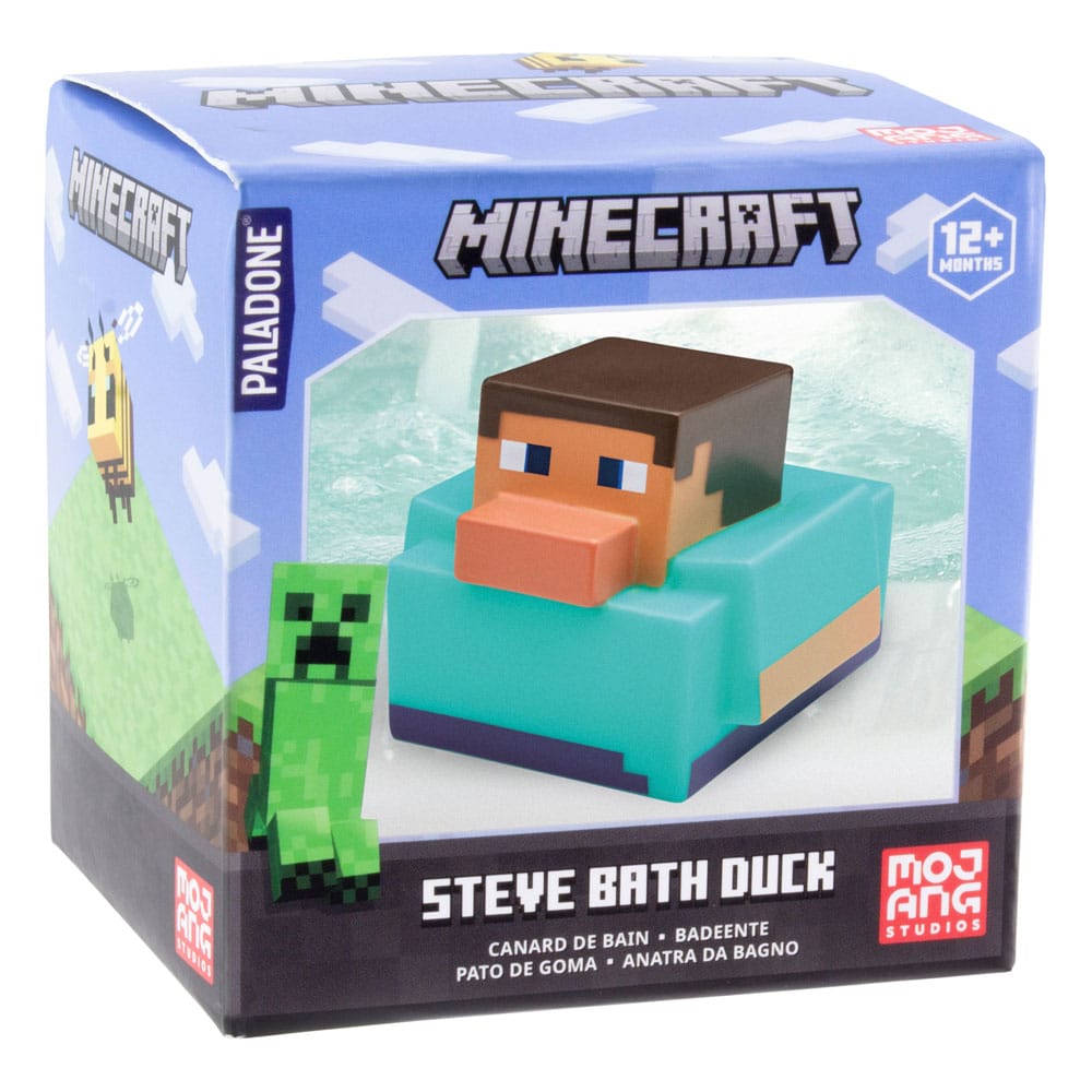 Minecraft Bath Duck Steve 6 cm 5055964797966