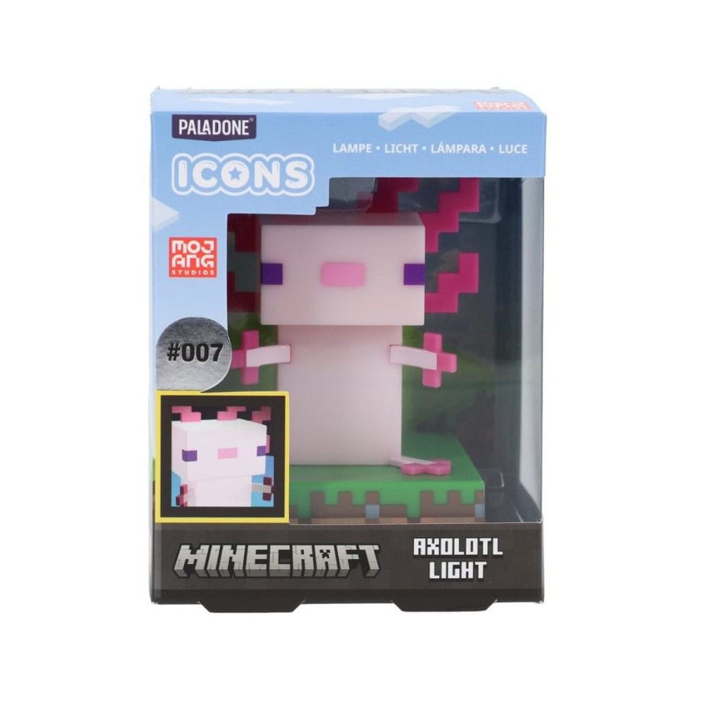 Minecraft Icon Light Axolotl 5056577711394