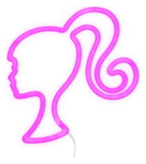 Barbie Wall Lamp LED Neon 5056577726541