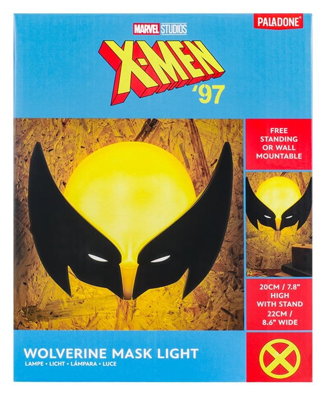X-Men Light Wolverine Mask 5056577728477
