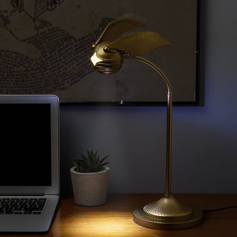 Harry Potter Desk Lamp Golden Snitch Posable 5056577729108