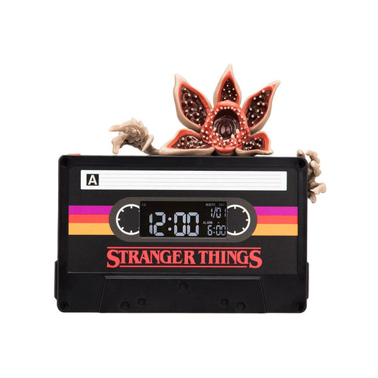 Stranger Things 5 Alarm Clock Demogorgon Cassette 15 cm  5056577730326