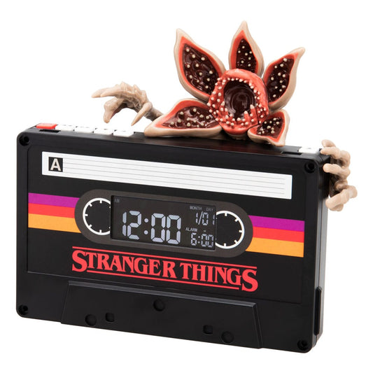 Stranger Things 5 Alarm Clock Demogorgon Cassette 15 cm  5056577730326