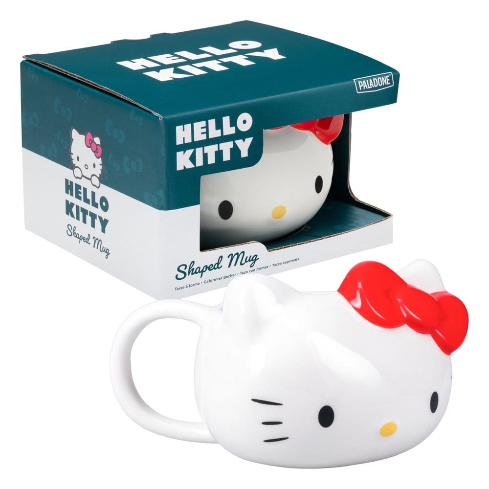 Sanrio Mug Hello Kitty Shaped 5056577733730