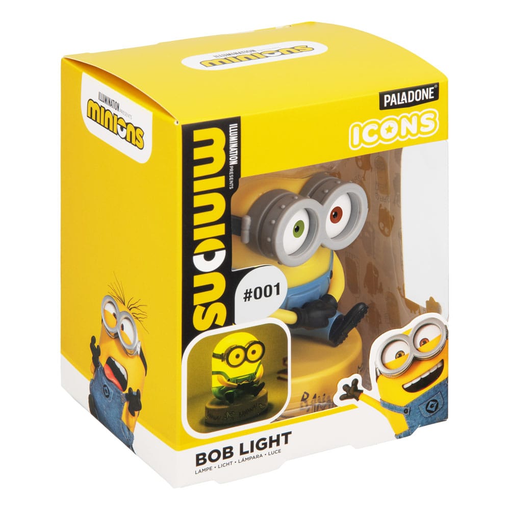 Minions Icons Light Bob 11 cm 5056577735024