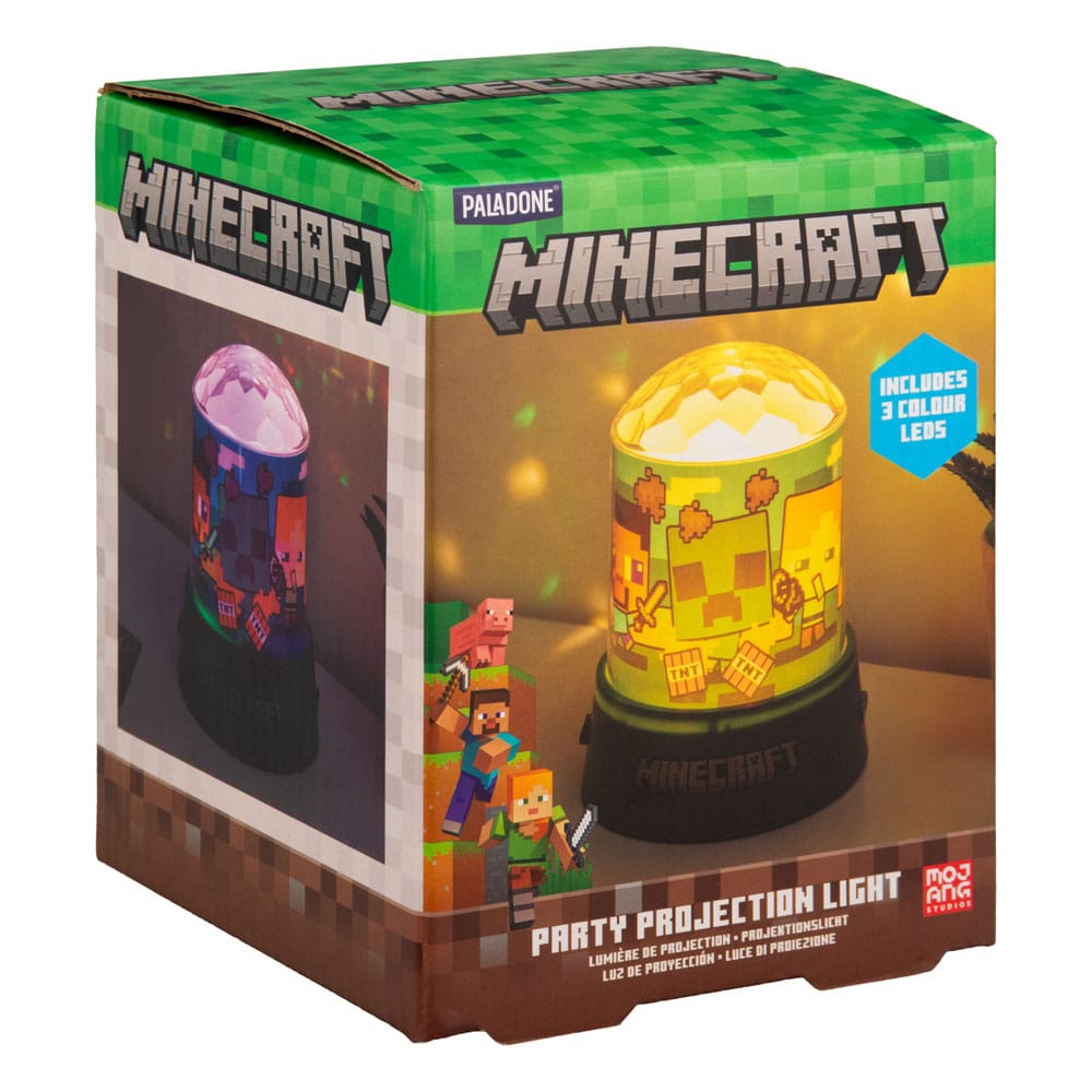 Minecraft Party Projection Light Symbols 13 cm 5056577736854