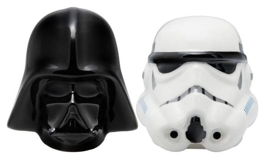 Star Wars Salt and Pepper Shakers Darth Vader and Stormtrooper 5056577737233