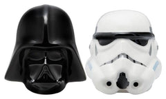 Star Wars Salt and Pepper Shakers Darth Vader and Stormtrooper 5056577737233
