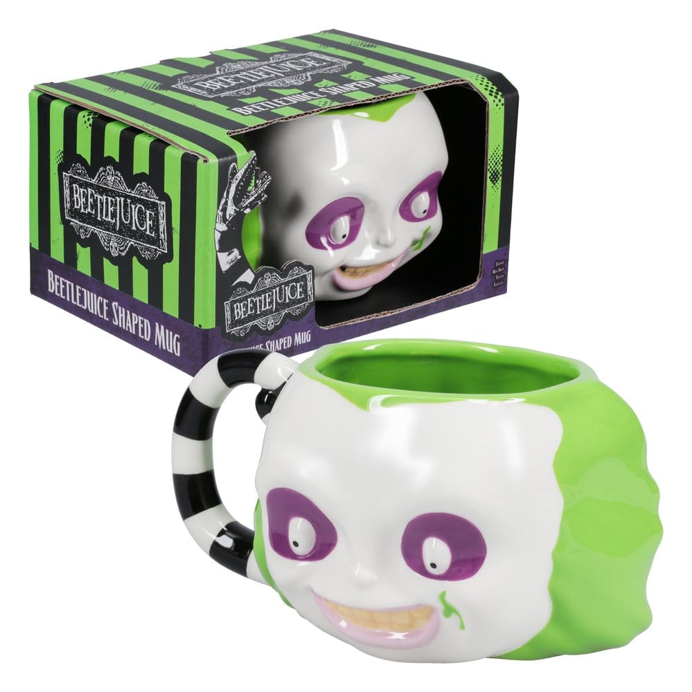 Beetlejuice Shaped Mug 5056577737509