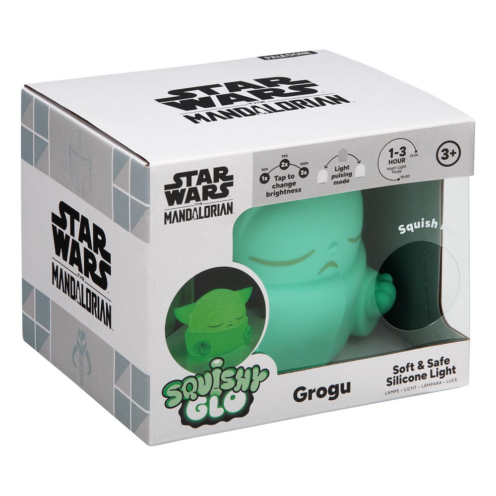 Star Wars The Mandalorian Squishy Glo Silicon Light Grogu 15 cm 5056577740677