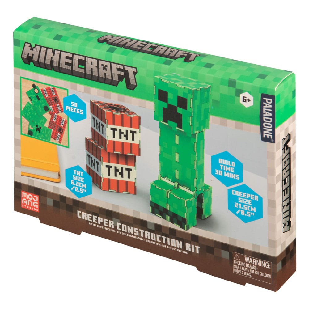 Minecraft Construction Kit Creeper 16 cm             5056577743951