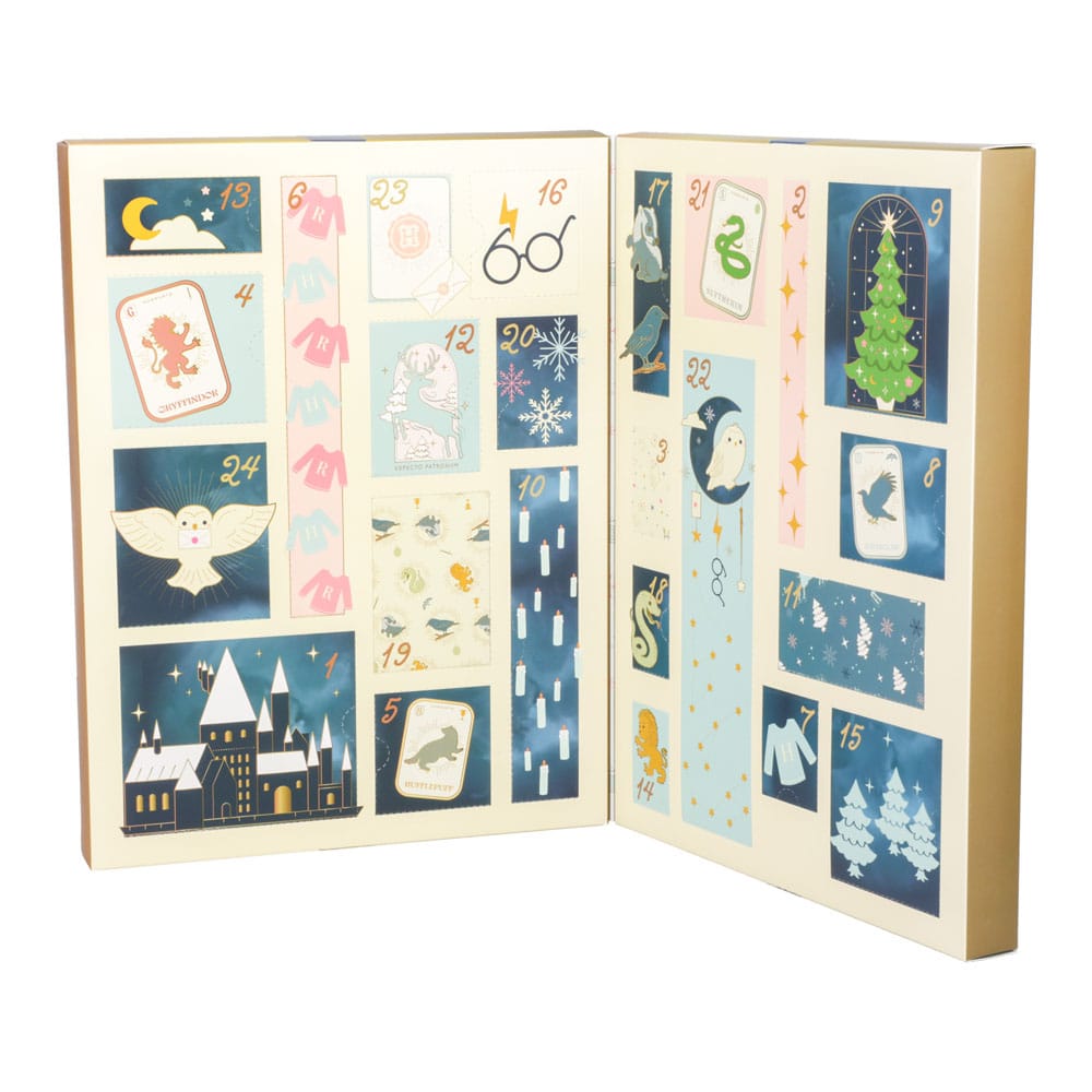 Harry Potter Advent Calendar Stationery 24 Day Hogwarts 5056577745580