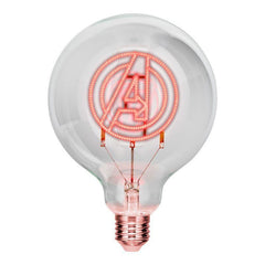Avengers Neon LED Bulb Logo 5056577746389