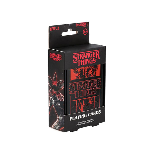 Stranger Thinngs 5 Playing Cards Metal 5056577747997