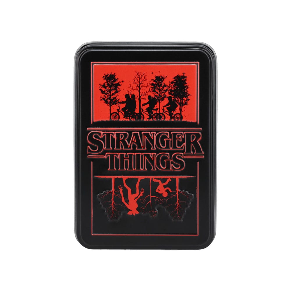 Stranger Thinngs 5 Playing Cards Metal 5056577747997